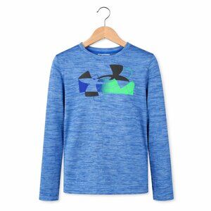 Under Armour Boys Blue Athletic Long Sleeve Shirt Size 5 Youth
